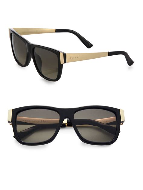 gucci mens square sunglasses|sunglasses gucci men original.